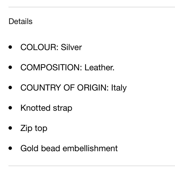 SOLD!! BOTTEGA VENETA MINI JODIE LEATHER SILVER METALLIC STUDDED BEADED BAG - Picture 6 of 9